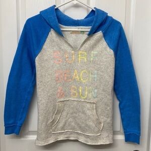 Vintage Havana Printed Sweatshirt Hoodie Girls Large 14